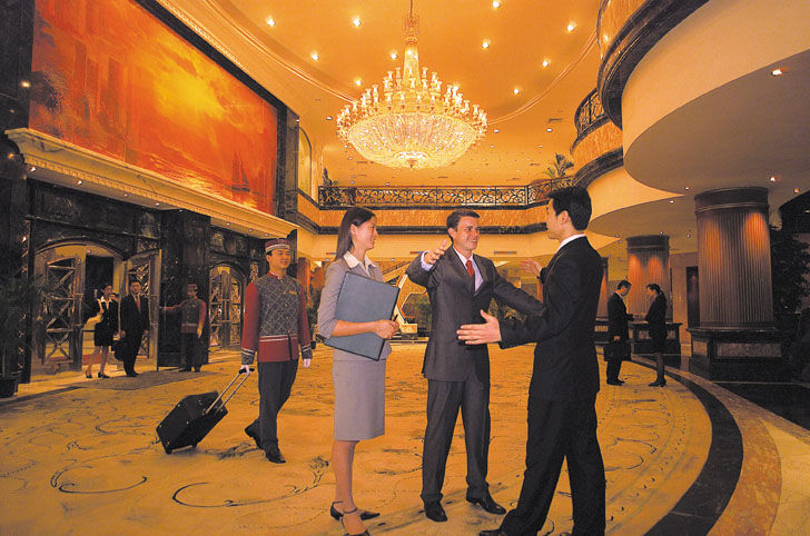 Grand Bay Hotel ג'וחאי מראה פנימי תמונה